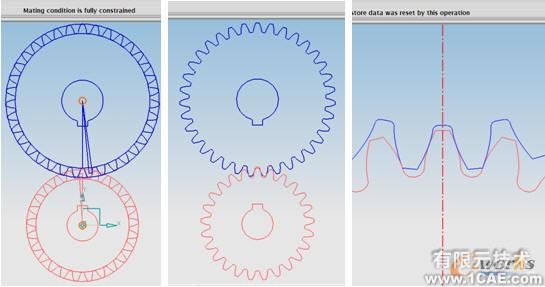 UG NX5的漸開線標準齒廓嚙合仿真autocad應(yīng)用技術(shù)圖片圖片3