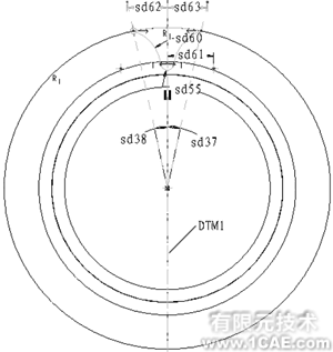 proeNGINEER中創(chuàng)建尺寸陣列特征的思路及方法