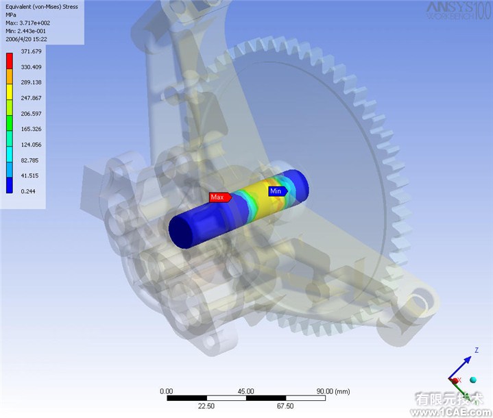 ANSYS WORKBENCH 結(jié)構(gòu)分析實(shí)例