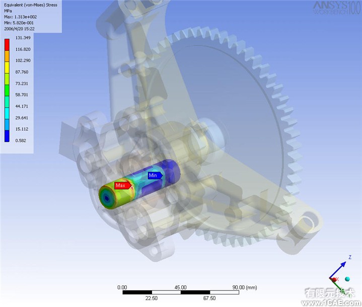 ANSYS WORKBENCH 結(jié)構(gòu)分析實(shí)例