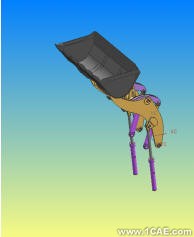裝載機(jī)工作機(jī)構(gòu)運(yùn)動分析 有限元分析培訓(xùn)課程圖片5