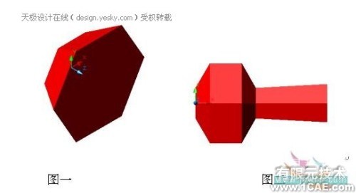 利用AutoCAD拉伸面命令繪制啞鈴