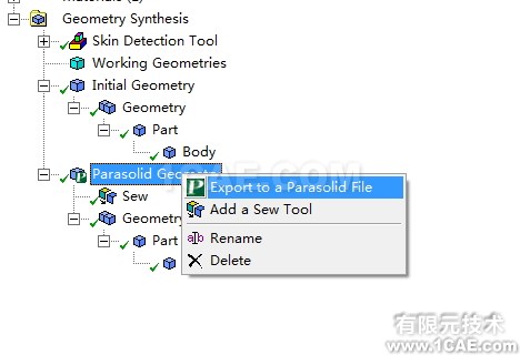 導(dǎo)出ANSYS <wbr>WORKBENCH靜態(tài)分析后的變形模型