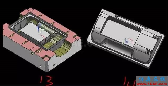 ug模具設計之機殼模前模大電極的拆法ug設計技術圖片8