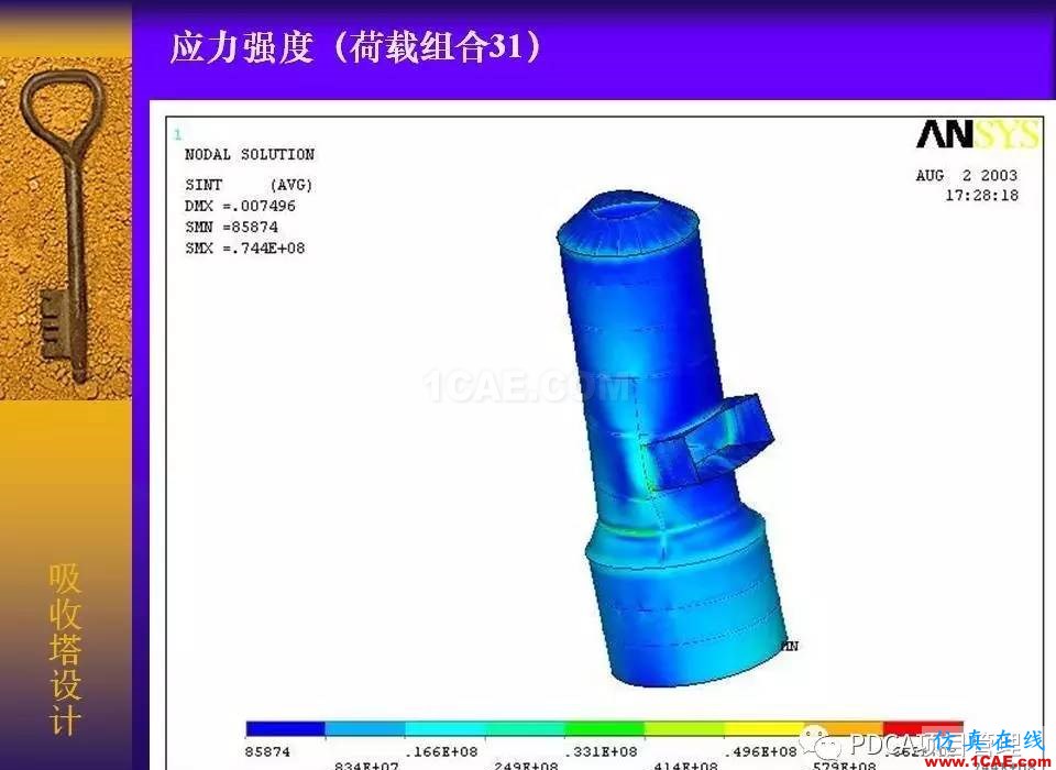 吸收塔易拉罐Ansys有限元分析案例圖解ansys仿真分析圖片32