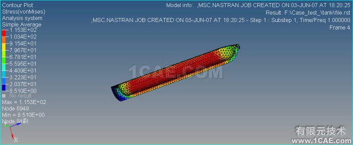 Ansys/Nastran/Abaqus/Radioss wbr非線性分析 wbr.2014年03月30日