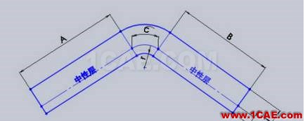 如何用折彎系數(shù),K因子做鈑金展開,超準!solidworks simulation技術圖片5