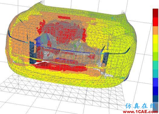 【技術(shù)貼】通過優(yōu)化聲學(xué)包降低汽車噪聲Actran技術(shù)圖片18