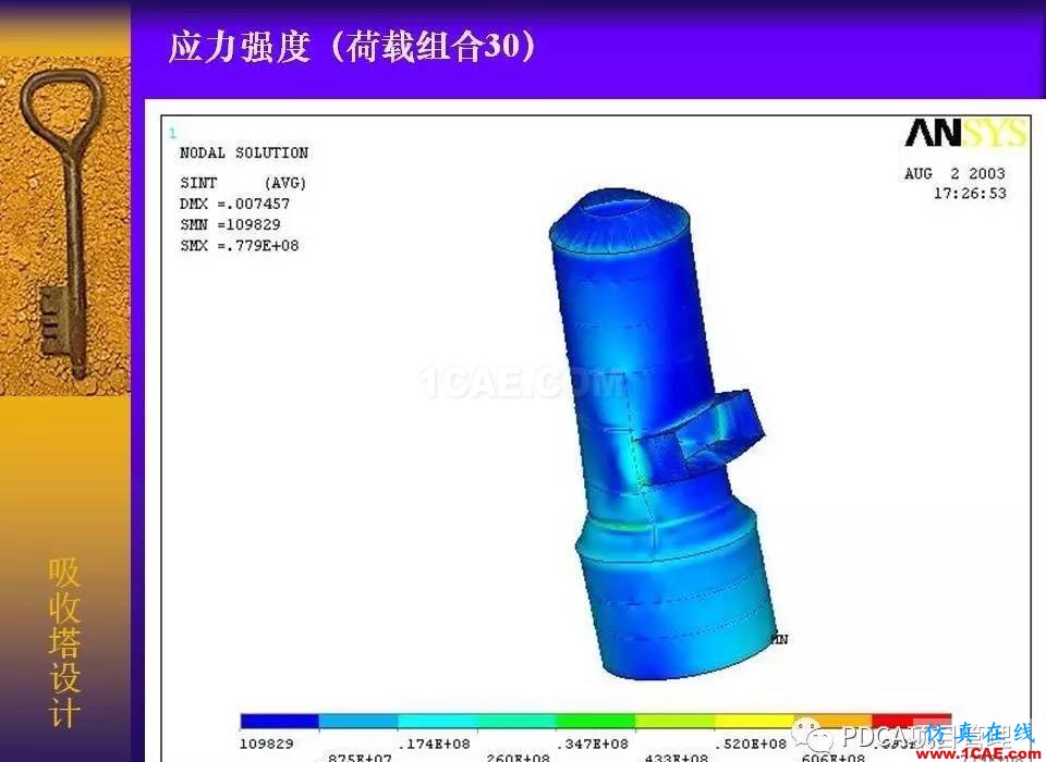 吸收塔易拉罐Ansys有限元分析案例圖解ansys仿真分析圖片31