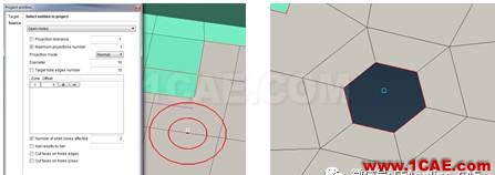 ANSA中shell mesh投影功能的使用ANSA分析圖片6