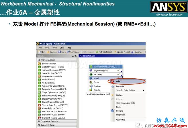 ANSYS材料非線性案例ansys培訓(xùn)課程圖片6