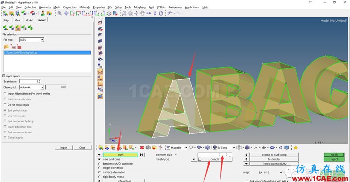 ABAQUS與HyperMesh系列（一）——基礎建模hyperworks仿真分析圖片18