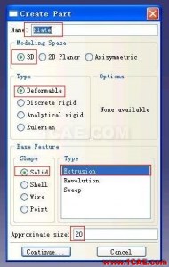 ABAQUS6.9版本XFEM(擴展有限元)例子的詳細圖解step by step