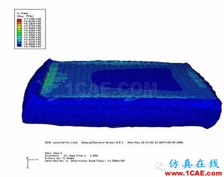 橡膠構(gòu)件有限元分析探討abaqus有限元技術(shù)圖片21