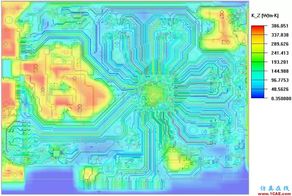 CFD熱分析案例、PCB綜合分析案例+有限元仿真分析相關(guān)圖片4