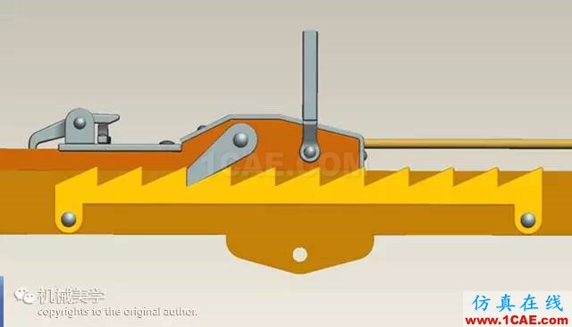 搞明白機(jī)械原理之棘輪機(jī)構(gòu)AutoCAD學(xué)習(xí)資料圖片9