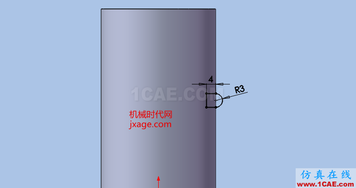 solidworks如何使用投影曲線？solidworks simulation技術(shù)圖片16