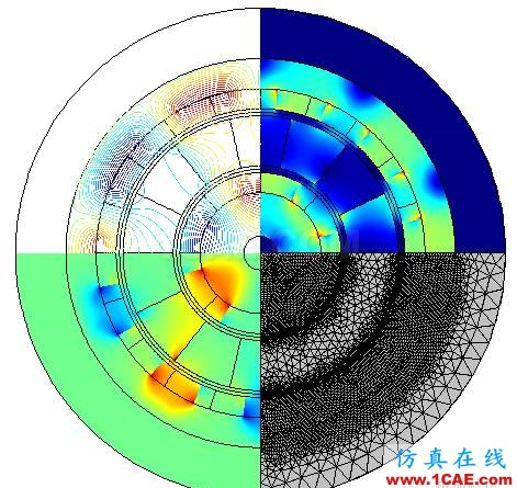 Maxwell磁齒輪的模擬Maxwell分析案例圖片17