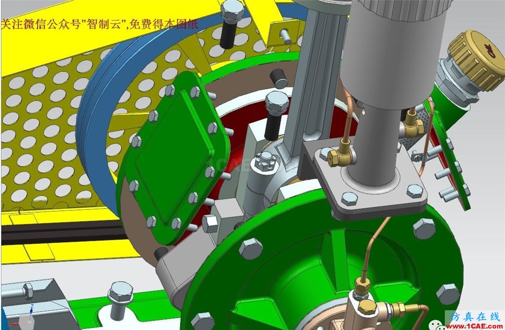 【工程機(jī)械】電動空氣壓縮機(jī)3D模型 UG(NX)設(shè)計(jì) 空壓機(jī)數(shù)模ug設(shè)計(jì)圖片4