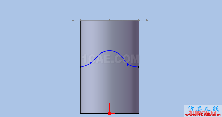 solidworks如何使用投影曲線？solidworks仿真分析圖片11