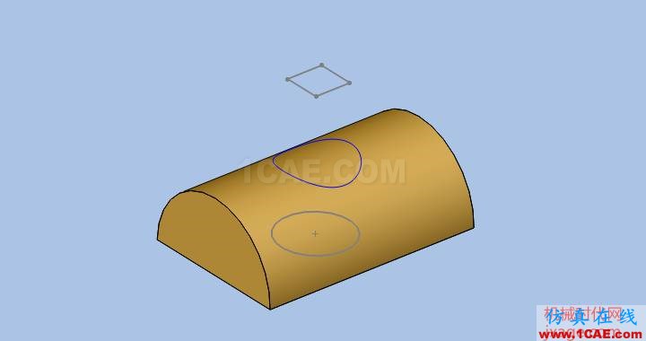 solidworks如何使用投影曲線？solidworks simulation應(yīng)用技術(shù)圖片3