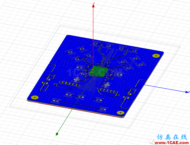 集成兩路射頻SiP發(fā)射器的設(shè)計和研究HFSS培訓(xùn)的效果圖片7