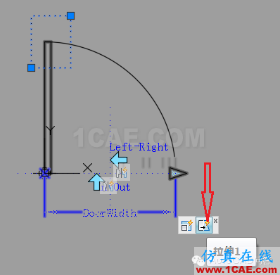 手把手教你創(chuàng)建AutoCAD動(dòng)態(tài)塊AutoCAD分析案例圖片8