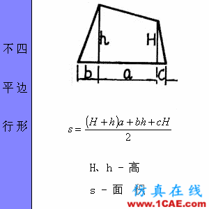 快接收，工程常用的各種圖形計(jì)算公式都在這了！AutoCAD分析圖片15