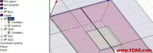 PCB差分線回流路徑的3D電磁場分析ADS電磁技術(shù)圖片8