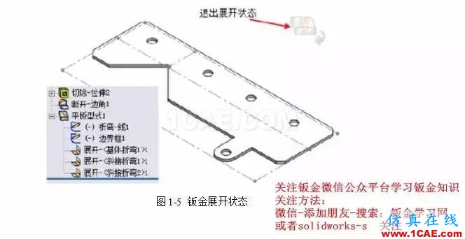 solidWorks?鈑金零件設(shè)計教程之一，必須的收藏！solidworks simulation學習資料圖片6