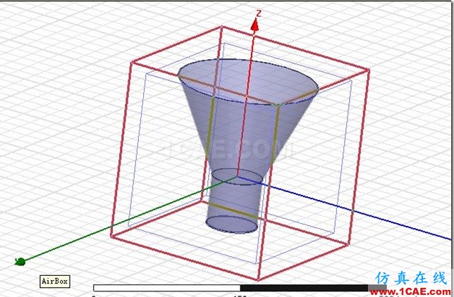 Conical Horn Antenna by ADK_5.8GH