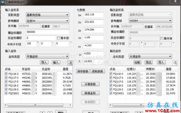 AutoCAD測(cè)繪圖紙坐標(biāo)系轉(zhuǎn)換-EAToolAutoCAD分析圖片4