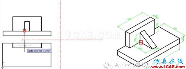 AutoCAD 繪制三視圖的基本步驟AutoCAD技術(shù)圖片13