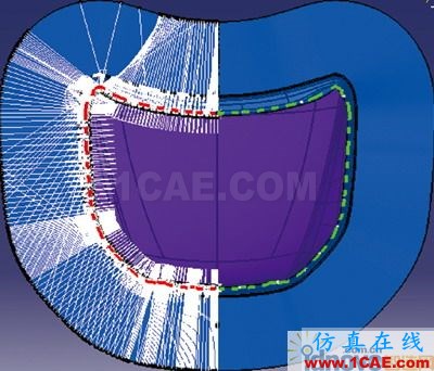 CATIA汽車沖壓件模具修邊線設(shè)計