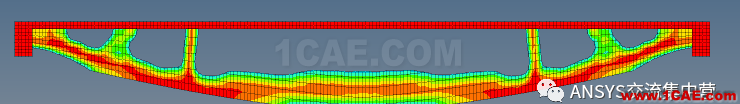 OptiStruct結(jié)構(gòu)優(yōu)化設(shè)計(jì)（魚(yú)腹梁）【轉(zhuǎn)發(fā)】ansys分析圖片9