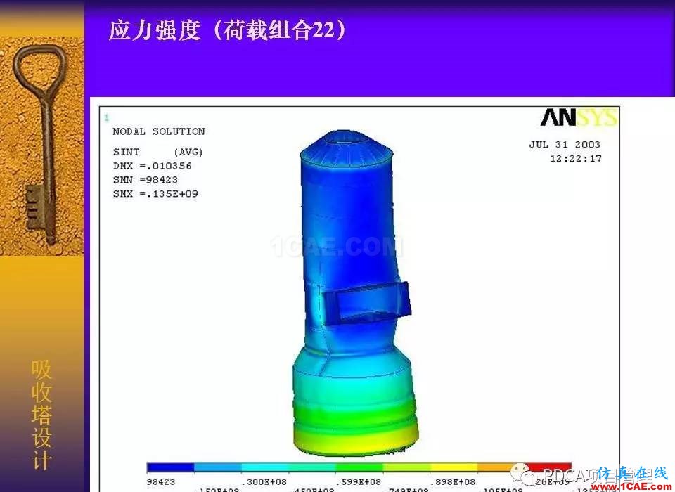 吸收塔易拉罐Ansys有限元分析案例圖解ansys培訓課程圖片23