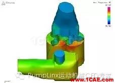 斜齒羅茨風(fēng)機(jī)仿真Pumplinx旋轉(zhuǎn)機(jī)構(gòu)有限元分析圖片5