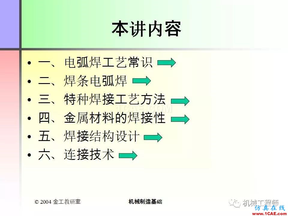 【專業(yè)積累】100頁(yè)P(yáng)PT，全面了解焊接工藝機(jī)械設(shè)計(jì)教程圖片3