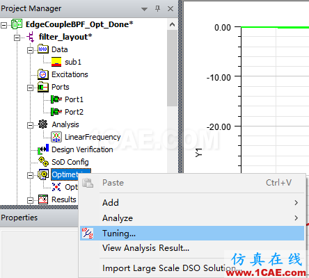 HFSS案例實(shí)時(shí)調(diào)諧（Tuning）仿真Circuit+HFSSHFSS結(jié)果圖片13