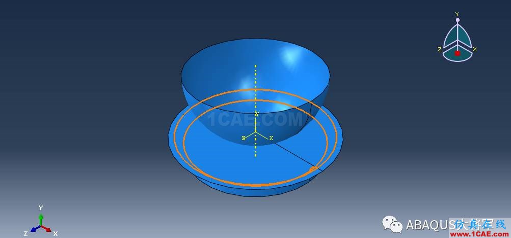 ABAQUS案例的Abaqus/CAE再現(xiàn)——半球形沖頭沖壓薄板abaqus有限元培訓(xùn)資料圖片12