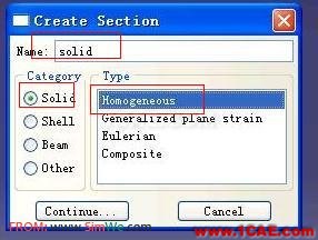 ABAQUS6.9版本XFEM(擴展有限元)例子的詳細圖解step by step