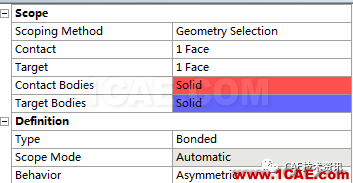 如何在ANSYS WORKBENCH中查看裝配體內(nèi)零件之間的合作用力？ansys結(jié)果圖片5