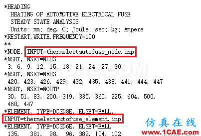 ABAQUS INP文件應用abaqus有限元培訓資料圖片7