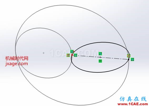 SolidWorks如何通過掃描創(chuàng)建太極圖？solidworks simulation學(xué)習(xí)資料圖片4