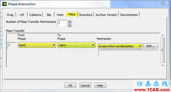 Fluent中的蒸發(fā)/冷凝模型實例fluent仿真分析圖片9