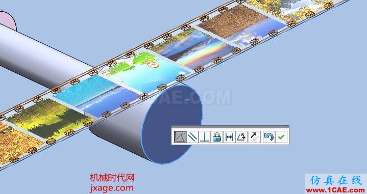 Solidworks電影抓片機構仿真solidworks simulation培訓教程圖片9