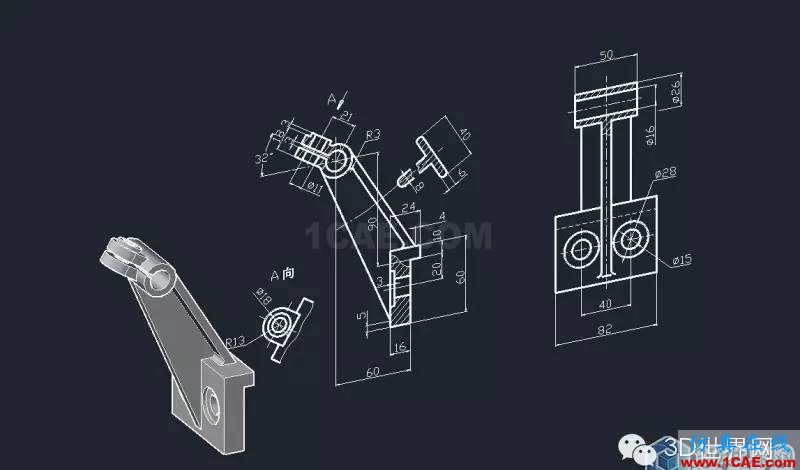 Creo3.0 Direct建模操作簡(jiǎn)要教程pro/e設(shè)計(jì)案例圖片2