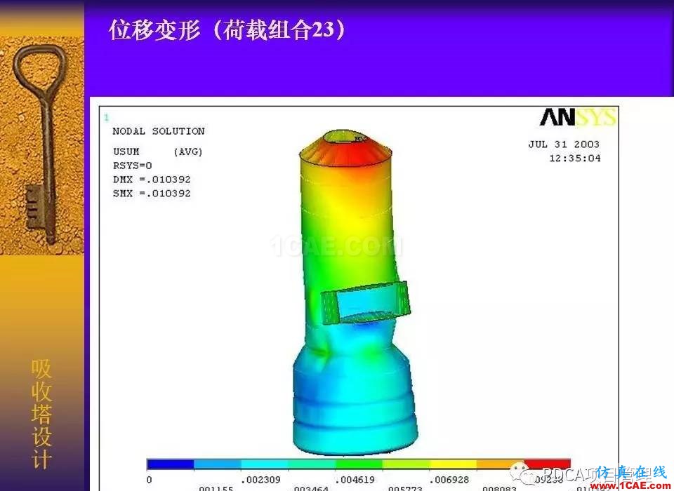 吸收塔易拉罐Ansys有限元分析案例圖解ansys圖片53