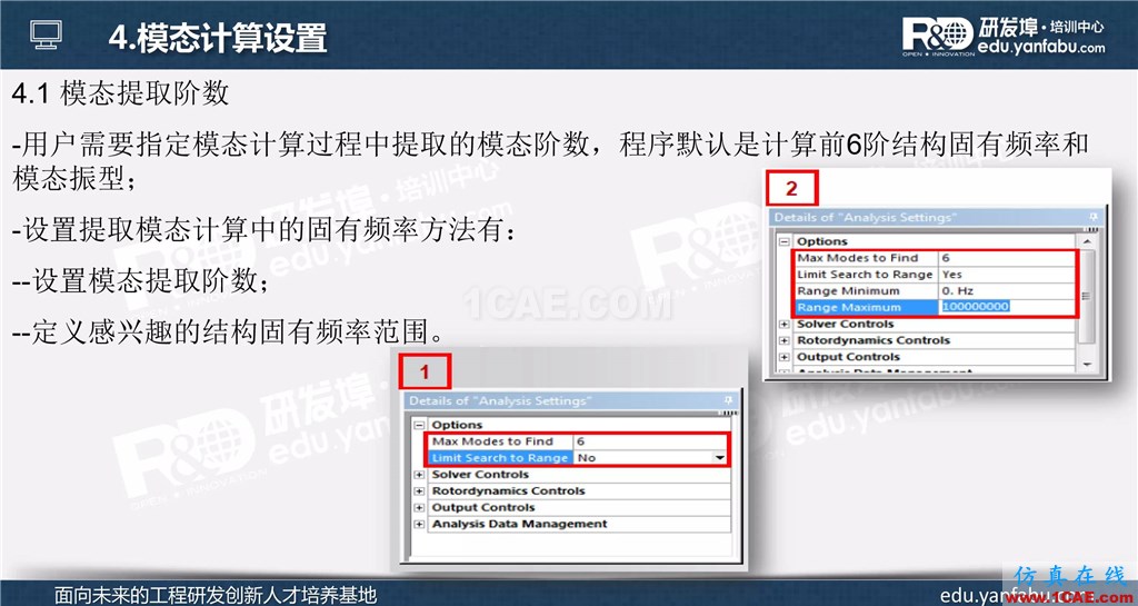 ansys workbench模態(tài)分析培訓ansys培訓課程圖片9