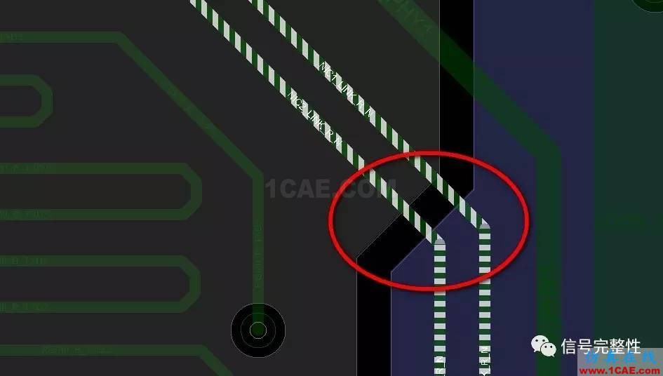 在高速電路設(shè)計中，如何應(yīng)對PCB設(shè)計中信號線的跨分割ansysem分析案例圖片2